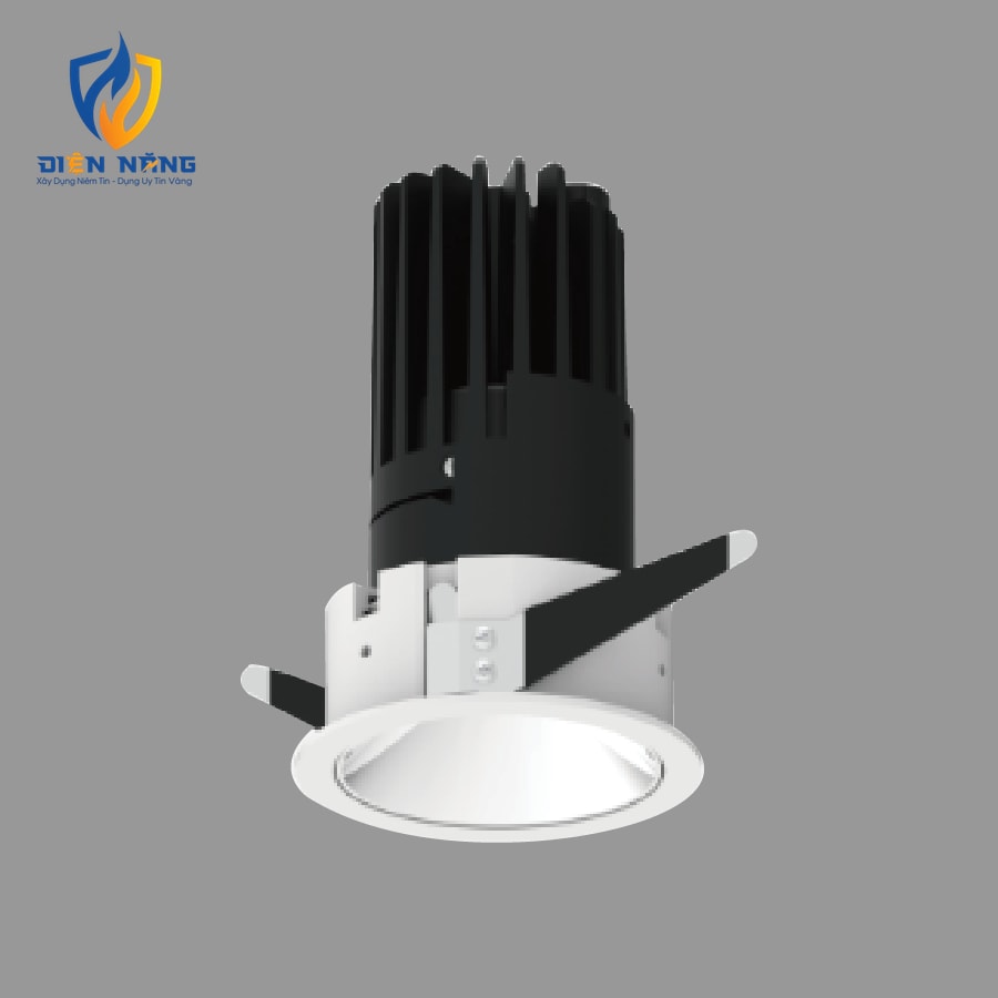 Đèn AURA Downlight chỉnh góc 13W 4000K Ra90 BE50 IP20