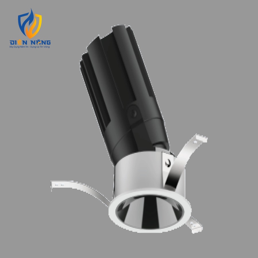 Đèn Downlight chỉnh góc 15W 3000K Ra90 BE36 IP40