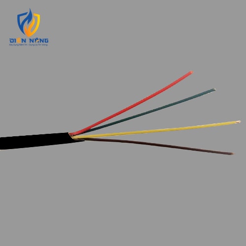 Dây điện thoại 0.5mm màu đen